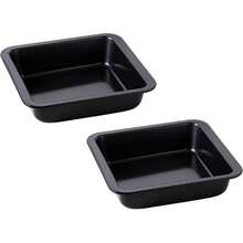 1pc 8-Inch Non-Stick Square Cake Pan, Suitable For Cakes, Brownies, Lasagna Etc. Evenly Heated Carbon Steel Bakeware, Easy To Clean - Multicolor - View 8