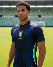 26/27 New Brazilian National Team Uniform, Blue, Brazil Fan Version - Azul - Ver 2