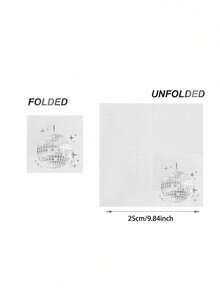 20pcs/Pack Retro 70s 80s 90s Disco Party Cocktail Napkins, Suitable For Engagement, Birthday, Graduation Party, Baby Shower, Valentine's Day (Black) - B - View 8