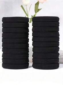 50Pcs 2026 High Elasticity Hair Ties Set: Soft Seamless Hair Elastics For Ponytails, Braids, And Everyday Hairstyles, Durable Hair Bands For All Hair Types, Ideal For Home, Travel, And Gift Giving - 50pcs - 查看 10