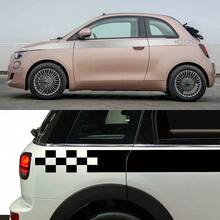 Car Sticker Door Side Decal Kit Waterproof Decals For Fiat 500 Auto Sticker Styling Wrap Vinyl Film Car Exterior Accessories - Car Sticker - View 3
