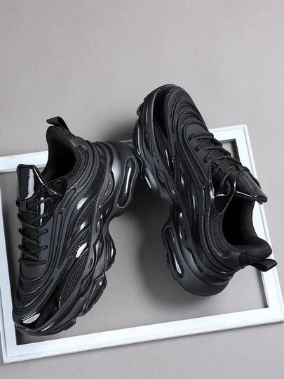 时尚休闲男鞋，经典时尚男士运动鞋系带跑步鞋，个性化男士运动鞋街头休闲鞋