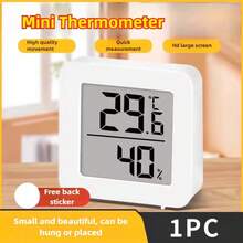 3pcs/2pcs/1pc Electronic Thermometer, Intuitive Temperature & Humidity Display, Suitable For Indoor, Outdoor, Bedroom, Dining Room, Office, Reptile Habitat - View 7