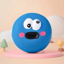 PETSIN 1/3pcs Dog Squeaky Toys, Cute Big Eye Design, Durable Rubber Material, Chew Toy For Teeth Cleaning, With Funny Squeaky Sound, Suitable For Interactive Training - Multicolor - View 14