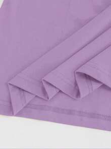 Áo kiểu rộng rãi mùa Xuân/Hè, 100% cotton, Áo thun nữ cổ tròn tay ngắn màu trơn, mềm mại và thoải mái, phong cách thường ngày, thời trang đường phố, in chữ và khẩu hiệu kẻ sọc vui nhộn, phong cách Y2K, Áo, Mùa hè, Mùa xuân, Áo thun, Tập gym, Thể thao, Áo dự tiệc, Áo kiểu, Romwe, Cổ điển, Lễ hội Carnival, Valentine, Maija, Áo cho nữ, Áo nữ, Trang phục mùa xuân, Áo thun Jersey, Quần áo mùa đông nữ, Áo mùa hè nữ, Áo thun vui nhộn, Kỳ nghỉ, Bãi biển, Thường ngày, Quần áo thập niên 90, Áo dễ thương, Áo đen, Áo trắng, Áo mùa hè, Mùa xuân, Nữ, Quần áo nữ lễ Phục sinh, Lễ hội Carnival, Mọi mùa, Văn phòng/Phòng khách/Nhà/Tối giản, Phụ nữ phương Tây, Trang phục, Phong cách retro Mỹ thập niên 80, Thanh thiếu niên, Unisex, Áo khoác ngoài, Mùa thu/Đông, Phụ nữ cỡ lớn, Valentine, Lễ hội Carnival, Áo màu xanh tím - Lan Tử - Xem 4
