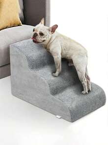 3/4/5 Tier Pet Stairs, Sofa/Bed Ramp, Non-Slip & Durable, Removable & Washable, Suitable For Elderly/Injured Dogs & Cats With Joint Pain, Hot Selling Item - Multicolor - View 2