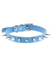 1 chiếc vòng cổ choker kiểu Punk Goth nhiều màu sắc bằng da PU phong cách Y2K đính đinh tán, phù hợp cho nữ, nam và unisex, dùng hàng ngày, lễ hội, tiệc tùng, biểu diễn, Giáng sinh, Ngày Valentine, phụ kiện thời trang làm quà tặng. - phong cách 1 - Xem 18