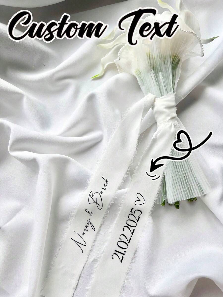 Individueller Schmetterlings-Hochzeitsschleier, Brautschleier mit Text, personalisierter Schleier mit Namens-Schleife für die zukünftige Braut, Hochzeitsaccessoires für die Braut