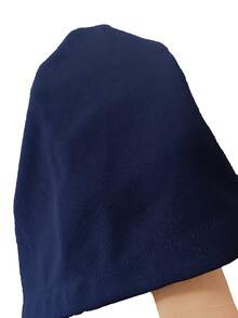 女士休闲优雅时尚纯色翻领纽扣外套及口袋长裤两件套，适合办公室、通勤和日常穿着，长袖春季款 - 藏蓝色 - 查看 9