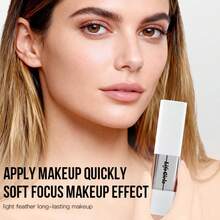 2-In-1 Foundation Stick - Blends Concealer And Foundation, Built-In Brush, Medium To Full Coverage, Portable And Easy To Apply, Best Gift For Beginners And Makeup Enthusiasts - 彩色 - 查看 4