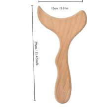 1pc/6pcs Massage Tool Set, Manual Massager, Face Massager, Shoulder Massager, Massage Kit, Leg Massager, Hand Massager, Foot Massager, Arm Massager, Wooden Massager, Massager, Natural Wooden Massager - Multicolor - View 5