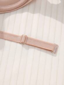 Áo ngực nâng ngực màu hồng có đệm mút, áo ngực có gọng gợi cảm dành cho ngực nhỏ, mút ngực có thể tháo rời. - Hồng - Xem 7