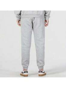 Nike 男褲新款運動加絨保暖休閒長褲 - 灰色 - 查看 3