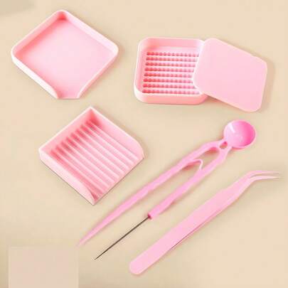 6-teiliges Premium-Perler-Beads-DIY-Set, geeignet für Mädchen, kreatives Perler-Beads-Set, pädagogisches Bastelspielzeug für Kinder, kann zur Herstellung von eigenem Schmuck/Schlüsselanhängern/Untersetzern verwendet werden.