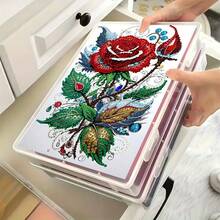 1PC Diamond Painting Storage Box, Fun Pattern - Open Lid Design, Suitable For Diamond Art, Crafts, Home, Office - Perfect Gift For Pet Lovers, DIY Enthusiasts, Birthday, Anniversary - Decorative And Practical Storage Box With Secure Closing System - Multicolor - View 29