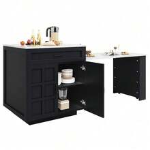 Bar Tables - Black + MDF - View 6