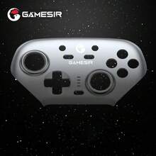 GAMESIR Kontroler Game T4n Pro: Dilengkapi teknologi efek Hall untuk kontrol yang presisi, baterai berkapasitas besar untuk performa tahan lama, pencahayaan RGB, pemicu linier efek Hall, giroskop enam sumbu, konektivitas tiga mode, kecepatan polling nirkabel 1000Hz, dan dapat dilengkapi dengan pelat muka yang dapat diganti dalam berbagai warna. - View 15