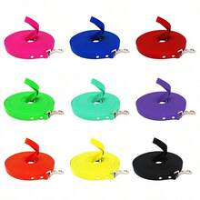 PVC Waterproof Long Dog Leash, Easy To Clean, With Reflective Material, Suitable For Recall Training And Tracking, Fit For Small, Medium And Large Dogs - Pink - View 6