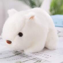 1pc Realistic Guinea Pig Plush Doll Doll, Mini Desktop Companion Plush Doll, Children's Birthday/Easter Gift - Multicolor - View 10