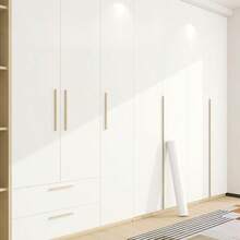 1卷哑光纹理自粘墙纸，即撕即贴，多色可移除墙面装饰，适用于橱柜、衣柜、家具、卧室和厨房翻新 - 純色 - 查看 2