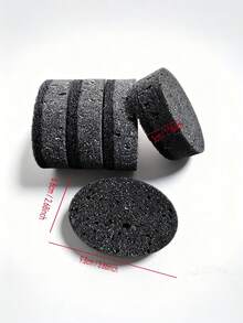 1-10片装黑色海藻厨房海绵 - 耐油耐用，不易沾染油渍，适用于清洁餐具和炊具。 - 多件 - 查看 6