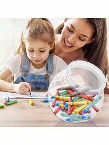10pcs 350ml Transparent Plastic Jars With Lids, Wide Mouth Design, Suitable For Kitchen Countertop, Can Store Candy, Gummy, Cookies And Snacks, Also Can Be Used For Home Decor, Party And Holiday Storage - View 11