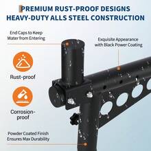 Truck Ladder Rack - noir - Voir 4