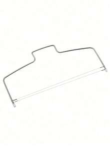 1pc Cake Slicer, Cake Layer Separator, Bread Cutter, Baking Tool, Back To School Cake And Bread, Layer Divider, Stainless Steel Cutter, Cutting Wire, Baking Tool, Cake Slicer - Multicolor - View 13