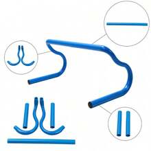 XXL Speed & Agility Training Equipment Set – Agility Ladder, Hurdles, Trainer Cones, Resistance Parachute, Jump Rope & Carry Bag – Football & Sports Coordination Training Kit - Multicolor - View 10