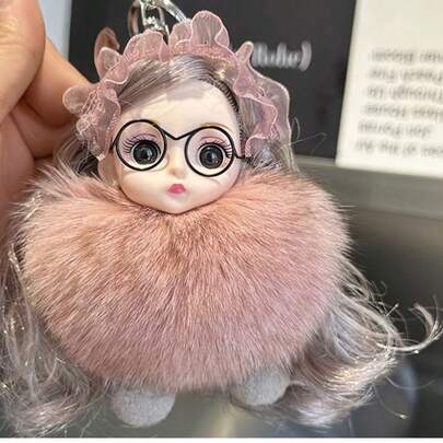 Fashionable & Creative Heart-Shaped PVC Keychain, Multiple Colors Available, Cute & Suitable For Girls, Daily Wear, Party, Outdoor, Valentine's Day, Carnival