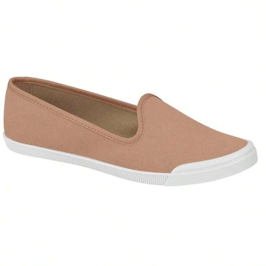 Women's Casual Flat Shoes Moleca Original Comfort 5109712 - 米色帆布 - 查看 1