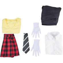 Women's Soul Eater Costume Maka Albarn Cosplay Uniform Suit Halloween Outfit - Black - View 8