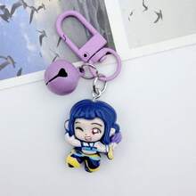 KPOP Girl Group Witch Hunter Anime Keychain Pendant Necklace, Cool Cute Cartoon Keychain Charm - Multicolor - View 7