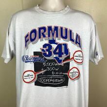 Vtg 1990 Nolan Ryan TexasRangers T-Shirt White S-5XL 90s MLBs Team Player Logo 7 Single Stitch. - White - View 1