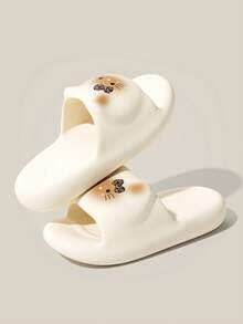 Dép đi trong nhà họa tiết mèo hoạt hình mới năm 2026, thích hợp cho mùa hè. - trắng - Xem 6