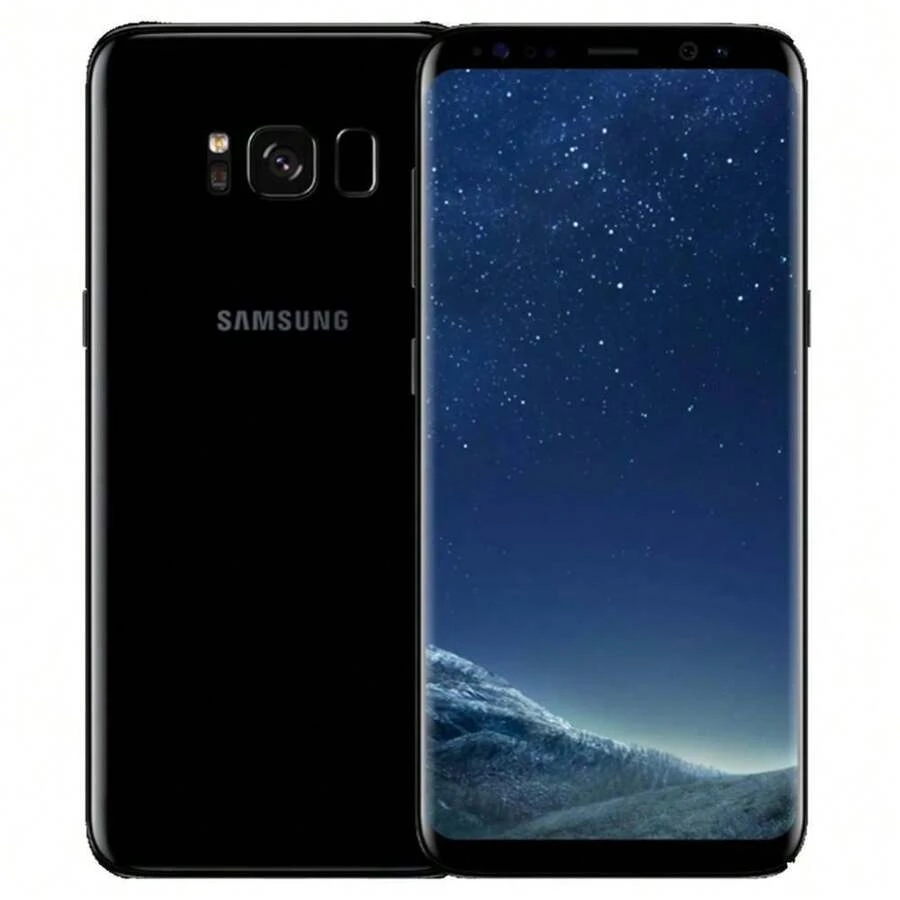 Samsung Galaxy S8 64GB Unlocked Smartphone (Refurbished With Screen Burn) - màu đen - Xem 1