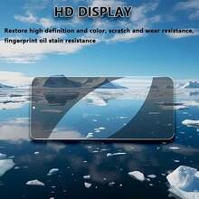 3pcs Compatible With IPhone 11, 12, 13, 14, 15, 16, 17 Pro/ProMax, Apple Anti-Peeping Tempered Glass Screen Protector, Ultra-Clear Glass Material, Full Coverage Anti-Scratch - Black - View 6