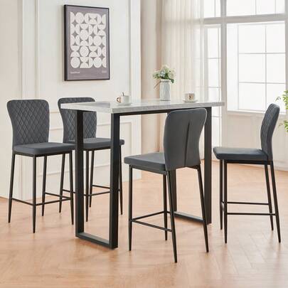 JYMTOM Tabouret de bar tabouret de chaise de bar design, chaise , avec tabouret à la mode avec pieds en métal, tabouret de comptoir repose-pieds pour bistro salle à manger et bar