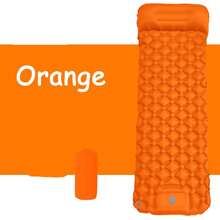 Colchoneta inflable para acampar al aire libre con almohada, colchón de aire ultraligero con bomba incorporada, cama de aire ligera para senderismo, esterilla plegable para picnic, esterilla de playa, almohada inflable para siesta, almohada inflable para coche, colchoneta inflable para pijamada de Navidad - Multicolor - Ver 16