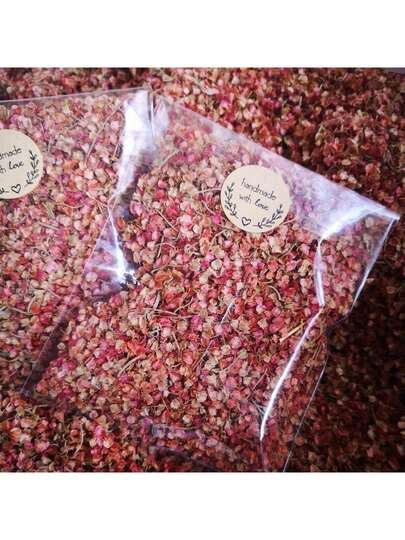 1 Pack 20/30g Scented Candle Wax, Dried Flowers, Butterfly & Small Flower Nail Stickers, Handmade Craft Supplies For Soap & Candle Making, Preserved Flower DIY Bags, Holiday Wedding Party Decor, Confetti, Home Decor Accessories For Wardrobe, Kitchen, Shoe Cabinet, Air Freshener, Dried Red Rose Petals For Foot Bath, Full Body Spa, DIY Crafts