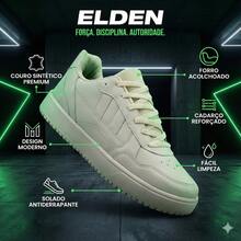 Men's Casual Street Skate Shoes, Comfortable, Basic, Lightweight, Urban Style R1444 - Beige - View 2