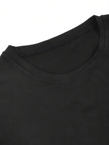 Vancouver Hockey Tee, Comfortable Spor T-Shirt, Uni Cotton Shiror Fans, Greaor Games And _ - màu đen - Xem 3