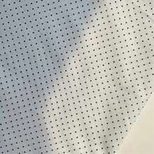 0.5米/1米/2米/3米/5米黑白芝麻圆点布料，1毫米迷你波点印花布，春夏衬衫、连衣裙、发圈、挂饰、桌布、DIY服装缝纫面料，按米出售，多种尺寸可选 - 白底小黑點棉織物 - 查看 4