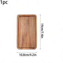 2pcs Rosewood Serving Tray, Bamboo & Wood Cheese Board, Charcuterie Platter, Appetizer Plate For Meat, Cheese, Fruit, Bread, Vegetables, Home Use (Rosewood) - Acacia Wood Pallet - View 14