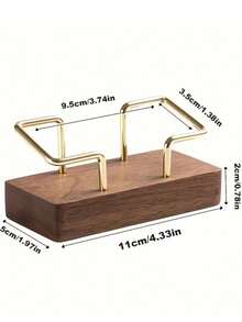 1 hộp đựng danh thiếp bằng gỗ sáng tạo, giá trưng bày danh thiếp văn phòng, hộp đựng danh thiếp - A - Xem 7