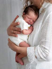 2026 Hot New 18 Inch Realistic Reborn Baby Doll Boy, Lifelike Newborn Baby Doll With Soft Cloth Body & Silicone Vinyl, Real Life Baby Dolls With Cute Accessories For Kids – Ideal Gift For Daily Relaxation & Entertainment – New Model - 經典的 - 查看 1