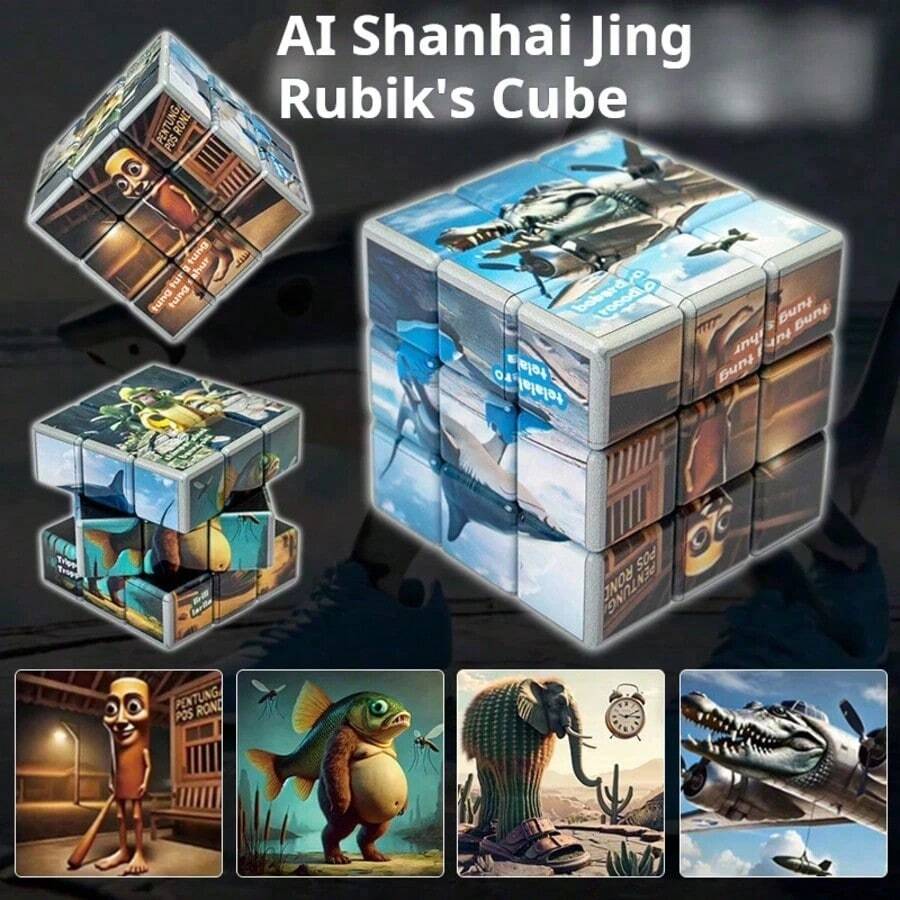 3x3 Magic Cube, Classic Puzzle Toy, Improves Reaction And Logical Thinking, 2.24 Inch Speed Cube, Brain Training Leisure Activity