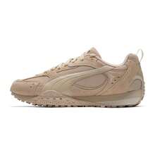 Puma 男女通用 Blktop-Rider-V2-SD 休闲鞋，轻便舒适简约日常休闲鞋，406818-01 - 燕麥色-雪白色 - 查看 2