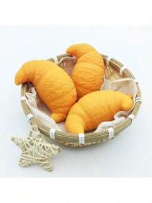 1个逼真软奶酪捏捏乐玩具，减压慢回弹抗压派，2026新款可爱奶酪捏捏乐玩具，新奇奶酪捏捏乐玩具，适合作为圣诞节、派对小礼物 - 彩色 - 查看 8