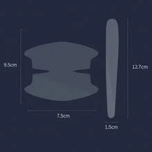 8 Pcs Universal Protective Stickers For Car Door Handle, Transparent Anti-Collision Protection Strip For Car Handle RZ4Y - A - View 5